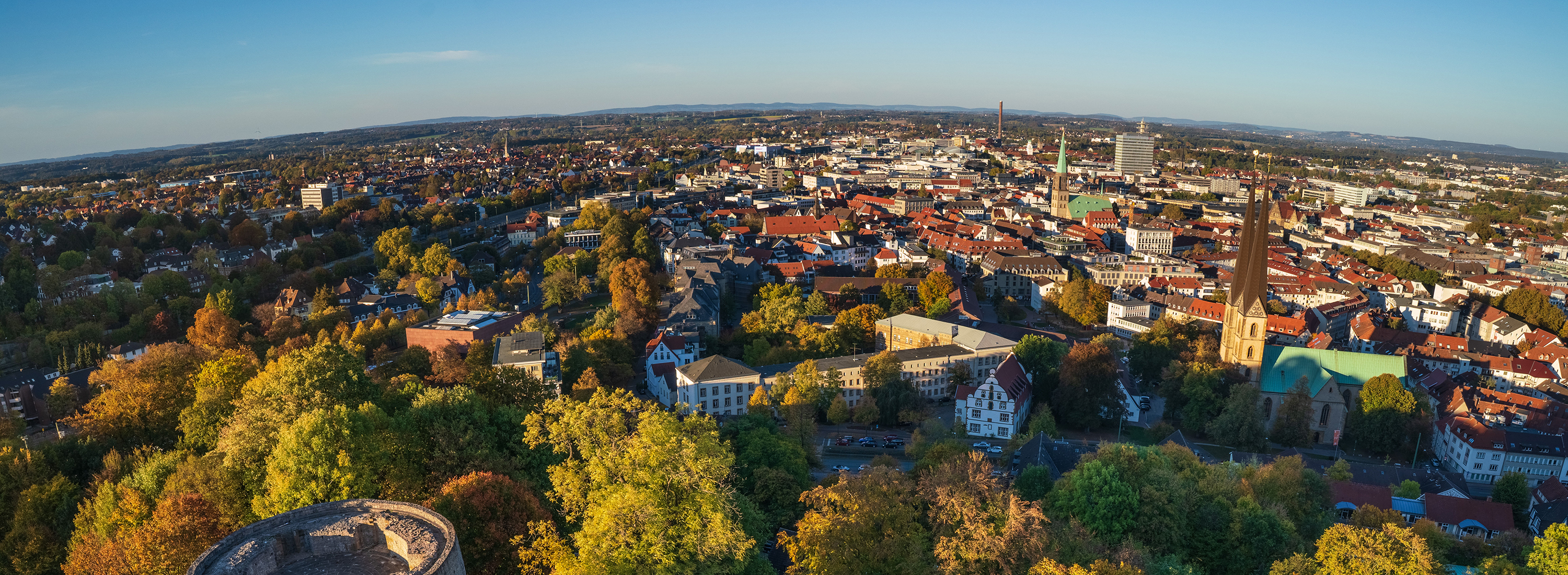 Luftbild Altstadt Bielefeld